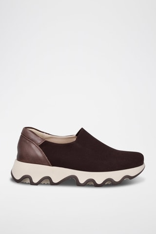 Slip-on plateformes Ola - Marron foncé