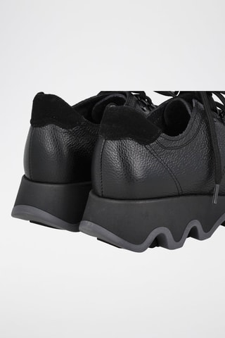 Baskets en cuir - Noir