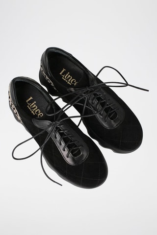 Baskets en cuir - Noir et blanc