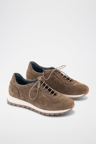Sneakers en nubuck Serraje - Marron