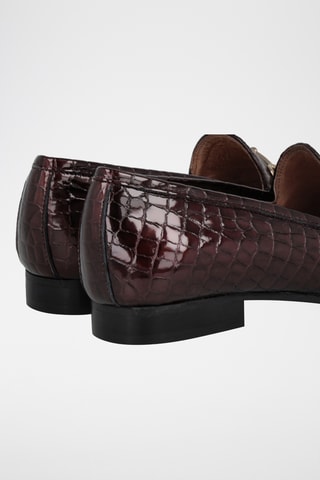 Mocassins en cuir Castellar - Bordeaux