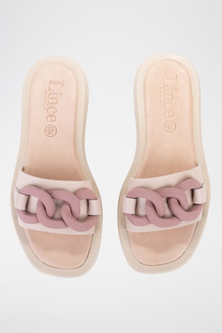 Mules en cuir Goya - Ecru