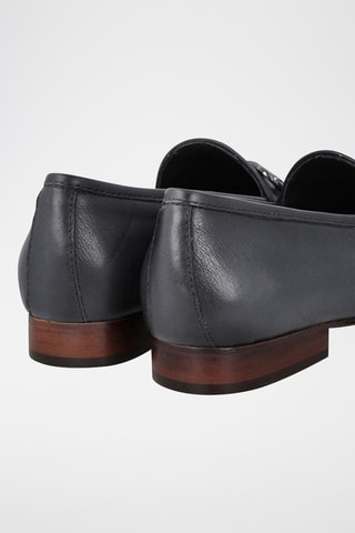 Mocassins en cuir Castellar - Gris foncé