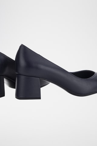 Escarpins en cuir Teresa - Bleu marine