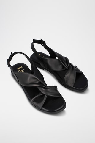 Sandales en cuir Corfu - Noir