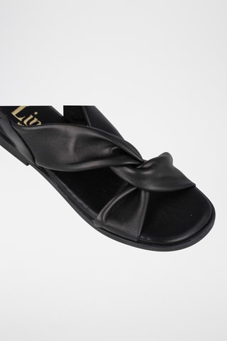 Sandales en cuir Corfu - Noir