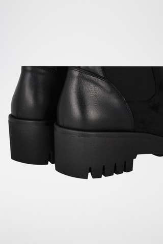 Bottines en nubuck Isla - Noir