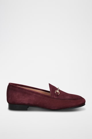 Mocassins en nubuck Castellar - Bordeaux