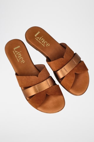 Mules en nubuck Menorca - Camel