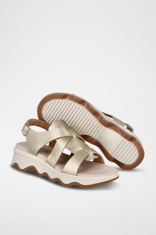 Sandales en cuir Marea - Doré