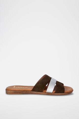 Mules en nubuck Menorca - Kaki