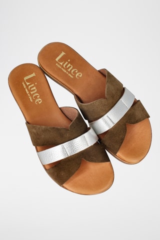 Mules en nubuck Menorca - Kaki