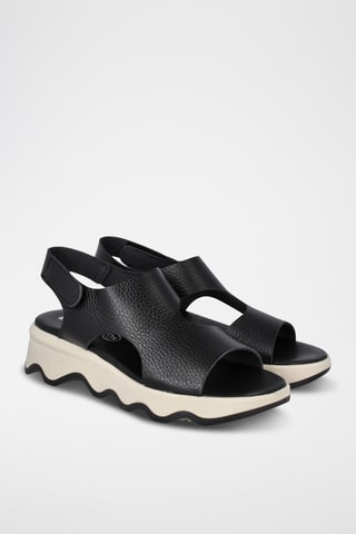 Sandales en cuir Marea - Noir