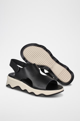 Sandales en cuir Marea - Noir