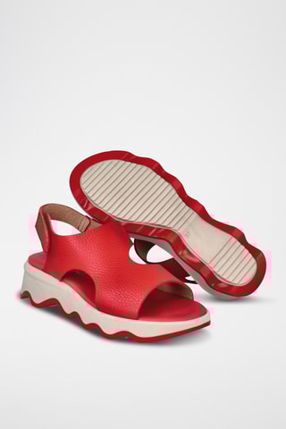 Sandales en cuir Marea - Rouge