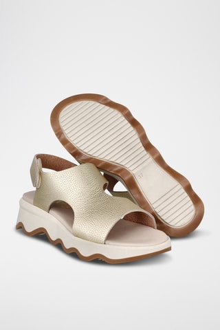 Sandales en cuir Marea - Doré