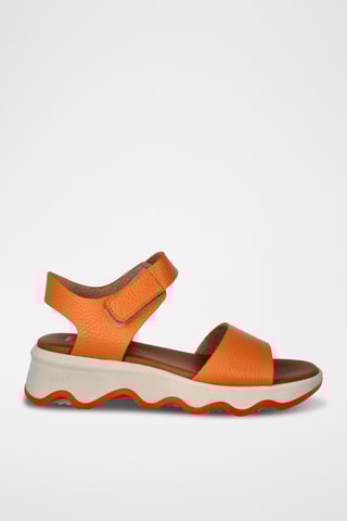 Sandales en cuir Marea - Orange