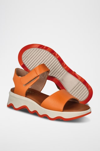 Sandales en cuir Marea - Orange