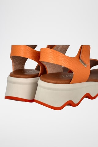 Sandales en cuir Marea - Orange