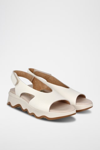 Sandales en cuir Marea - Blanc