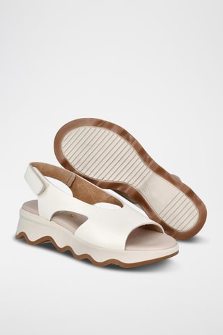 Sandales en cuir Marea - Blanc