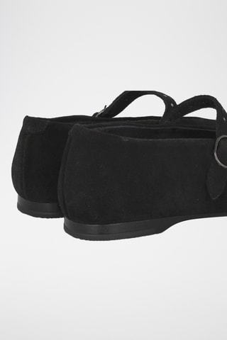 Babies en nubuck Leila - Noir