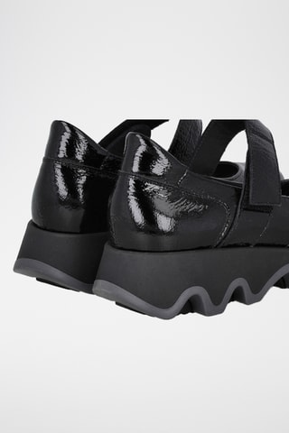 Babies en cuir Ola - Noir