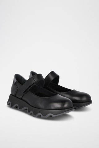Babies en cuir Ola - Noir