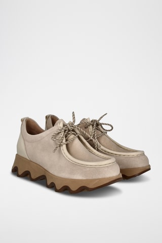 Baskets en nubuck Ola - Ecru