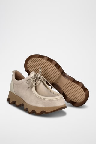 Baskets en nubuck Ola - Ecru