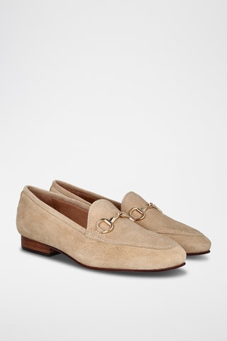 Mocassins en nubuck Castellar - Beige