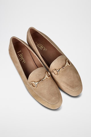 Mocassins en nubuck Castellar - Beige