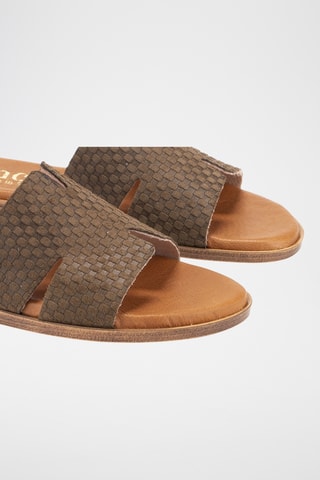Mules en nubuck Menorca - Kaki