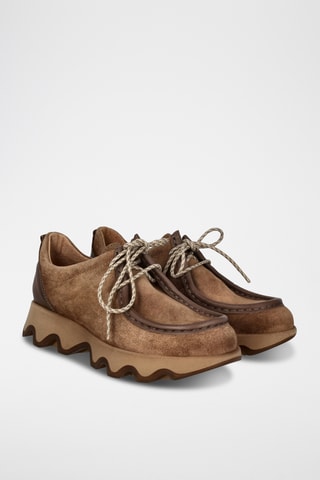 Baskets en nubuck Ola - Camel
