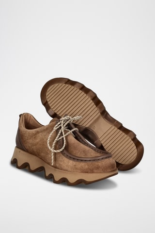 Baskets en nubuck Ola - Camel