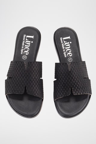 Mules en nubuck Menorca - Noir