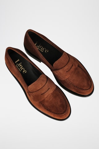 Mocassins en nubuck Noa - Marron