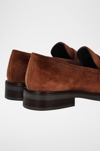 Mocassins en nubuck Noa - Marron