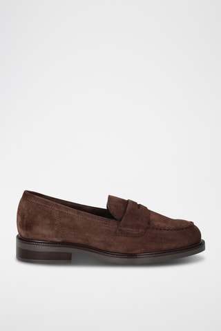 Mocassins en nubuck Noa - Marron