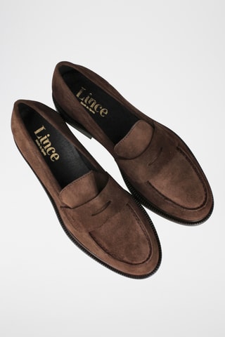 Mocassins en nubuck Noa - Marron