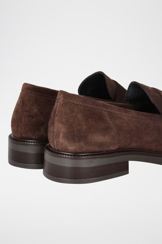 Mocassins en nubuck Noa - Marron