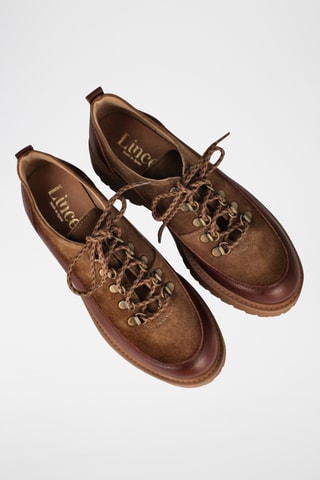 Derbys en cuir Tor - Marron