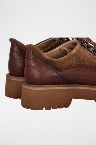 Derbys en cuir Tor - Marron