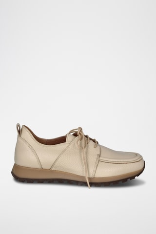 Baskets en cuir Ventura - Beige