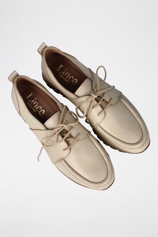 Baskets en cuir Ventura - Beige