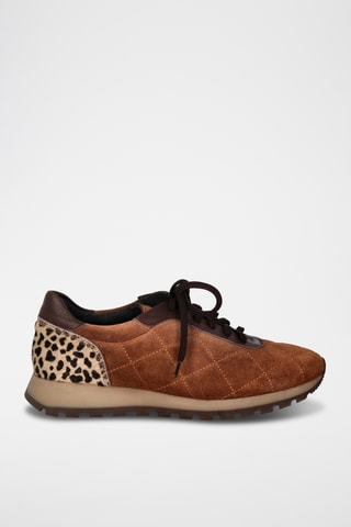 Baskets en cuir Ventura - Marron