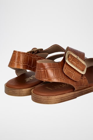 Sandales en cuir Menorca - Marron