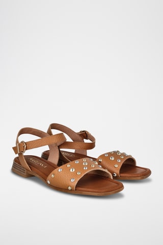 Sandales en cuir Samy - Camel