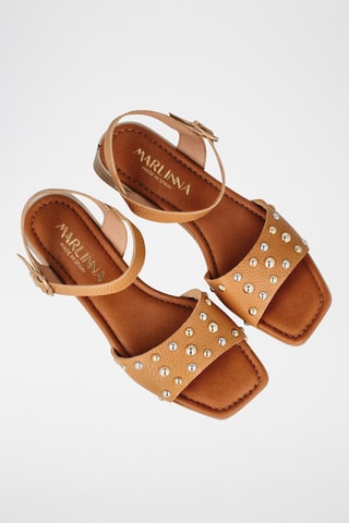 Sandales en cuir Samy - Camel