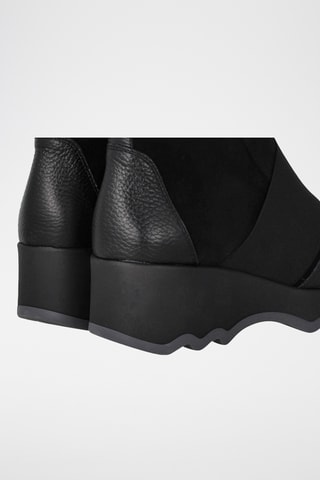 Bottines en cuir Mati - Noir